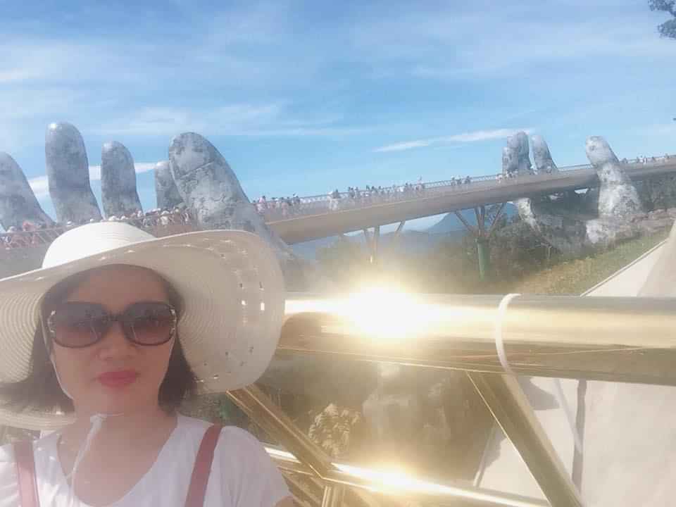 Cầu Vàng trên đỉnh Bà Nà